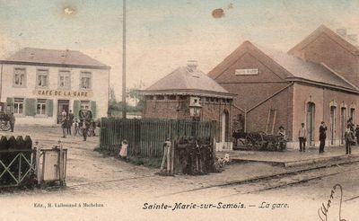 L'ancienne gare de Sainte-Marie